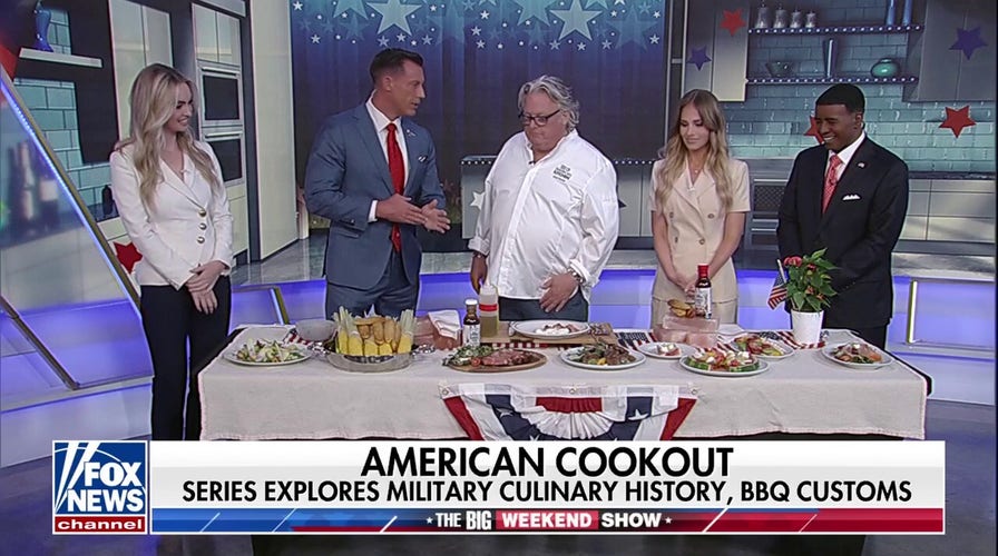 Chef David Burke showcases patriotic recipes from 'American Kitchen' special