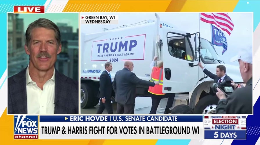El candidato al Senado dice que el mitin de Trump Wisconsin fue "divertidísimo": "Mucha energía