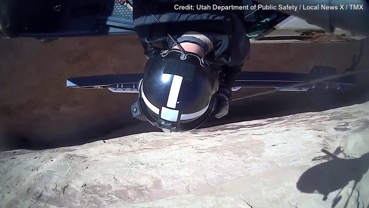 Stranded youth group is safe after dramatic rescue from Utah canyon