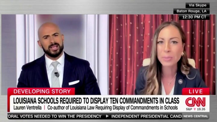 CNN host, Louisiana lawmaker clash over Ten Commandments display in schools: 'Don’t make this about me!’