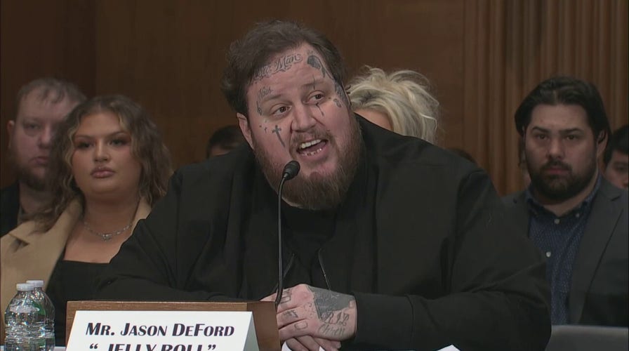 Jelly Roll urges Congress to act on fentanyl with powerful testimony