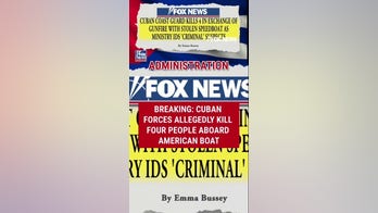 NEW: Cuban officials allegedly kill 4 people on US-registered boat