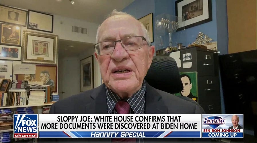 Alan Dershowitz on Biden and Trump: 'Do not think we'll see criminal prosecution against either'