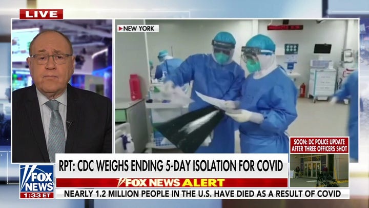 CDC reportedly considers ending 5-day isolation period for COVID
