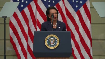 66th Secretary of State Dr. Condoleezza Rice Speaks at Pentagon 9/11 Memorial