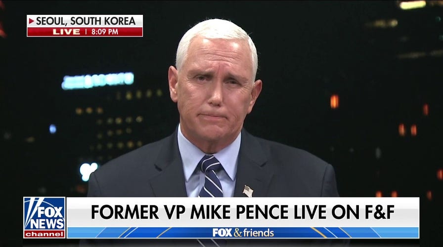Mike Pence on standing against Russian aggression: 'We need to meet this moment with American strength'