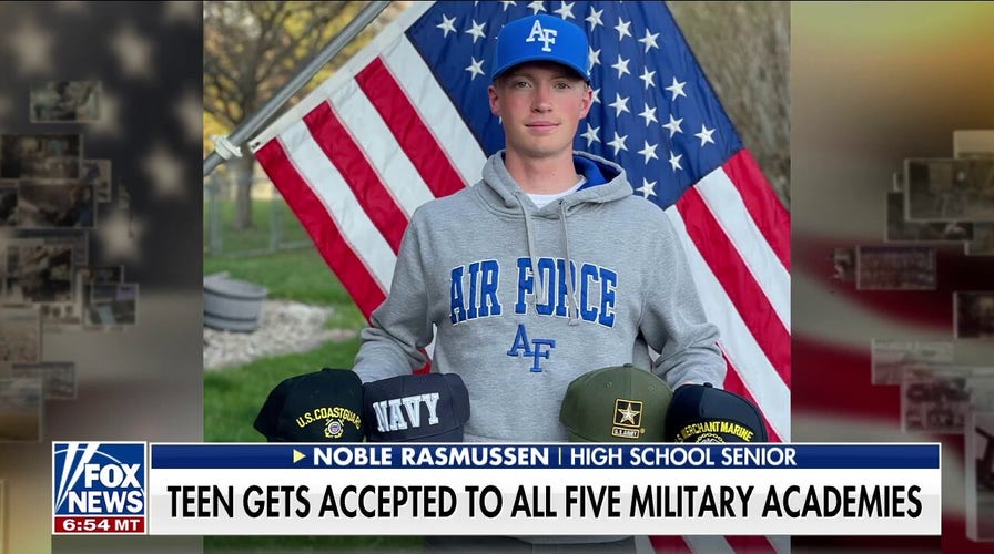 Nebraska teen accepted to all 5 US military academies