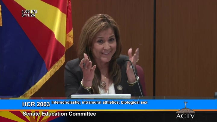 Democrat state senator debates former NCAA volleyball player on her decision to forfeit to SJSU trans athlete