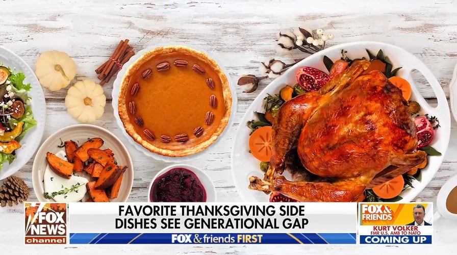 America's battle of Thanksgiving dishes reveals generational gap