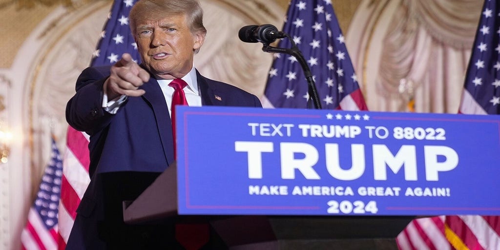 Leftleaning networks not airing Trump’s 2024 announcement was a ‘poor
