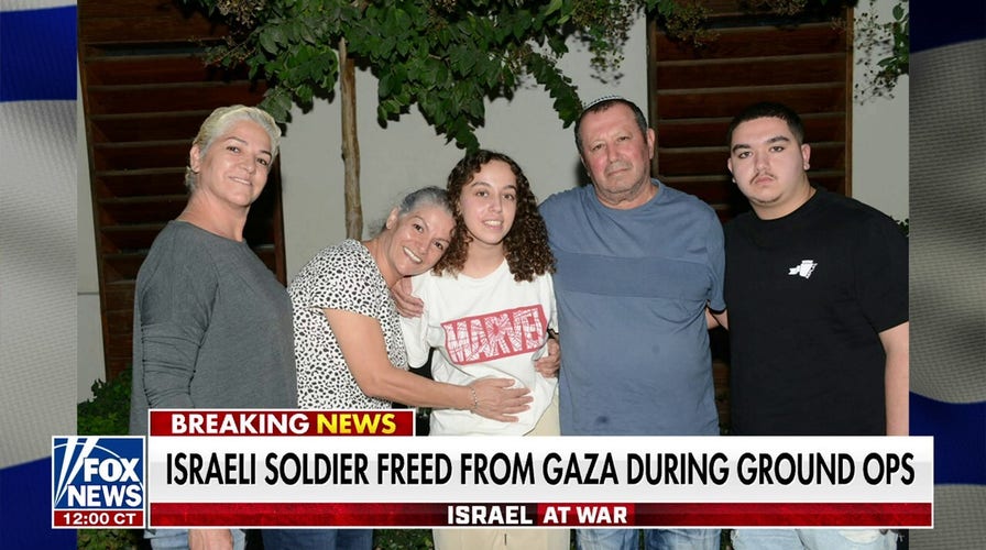 Israeli soldier freed from Hamas captivity in Gaza