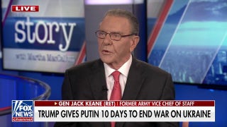 Putin has miscalculated here, Gen. Jack Keane says