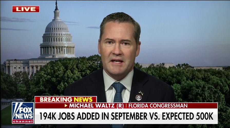 Michael Waltz: Biden's 'anemic' Economic Recovery Looks Like Repeat Of ...