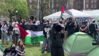 Columbia University anti-Israel agitators occupy main lawn as president testifies on antisemitism - Fox News