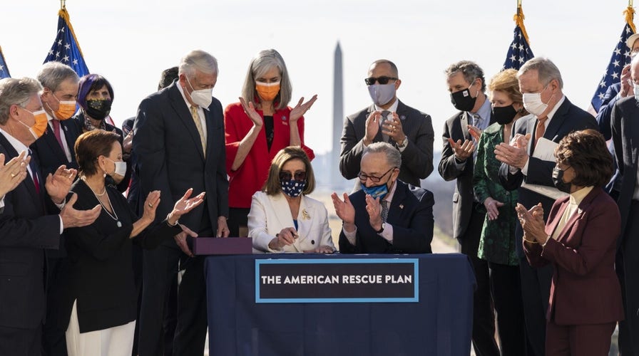 Dems claim victory as $1.9T coronavirus relief bill passes