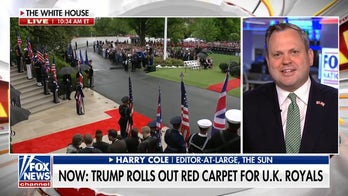 Trump rolls out red carpet for King Charles, Queen Camilla at White House