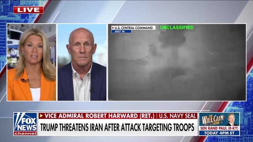 A 'tipping point' is coming for Iran, Vice Adm. Robert Harward says
