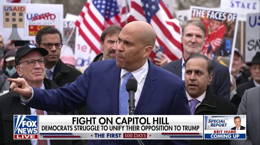 Democrats scramble to unify opposition to Trump as executive orders continue