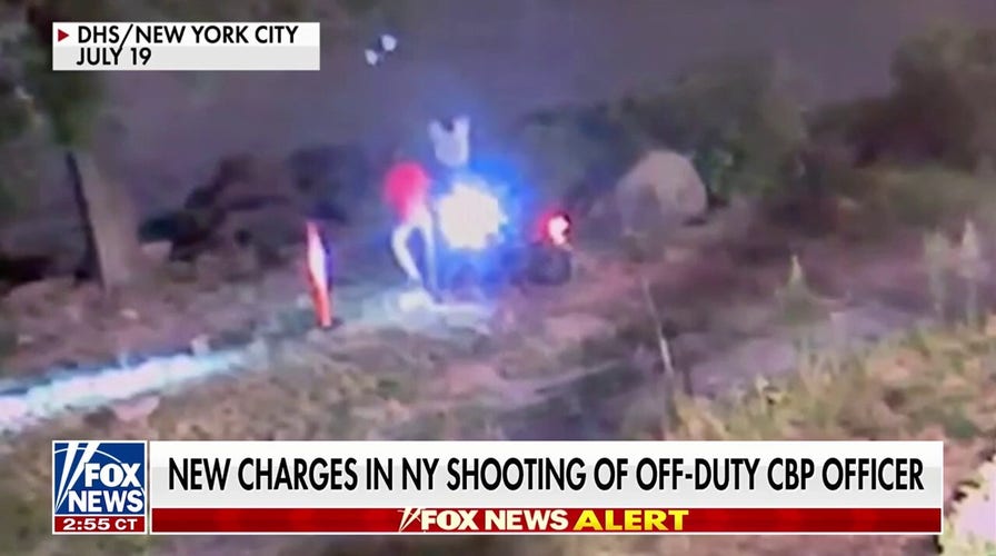New charges in New York shooting of off-duty CBP officer
