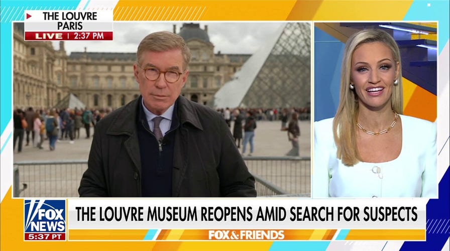 Louvre reopens after daring heist as hunt for suspects intensifies