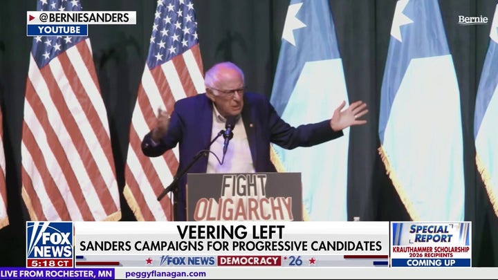 Bernie Sanders campaigns for progressive candidates as Democrats have high hopes for fall midterms