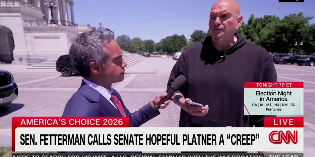 John Fetterman rips 'creeper' Graham Platner after latest scandal