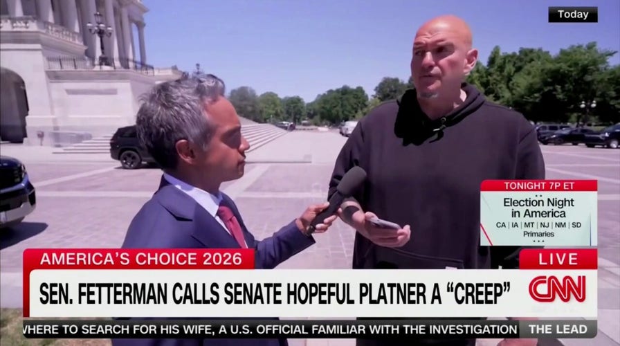 John Fetterman rips 'creeper' Graham Platner after latest scandal