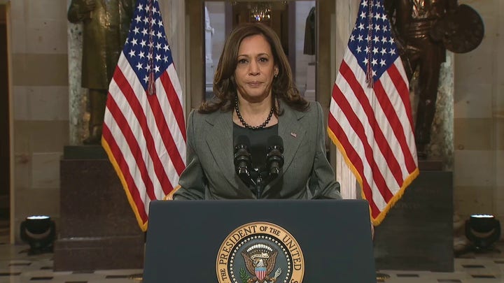 Harris likens Jan. 6 to Pearl Harbor, 9/11