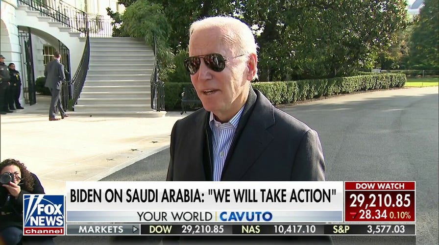 Wall Street urges Biden to boost US oil production after Saudis reject request 