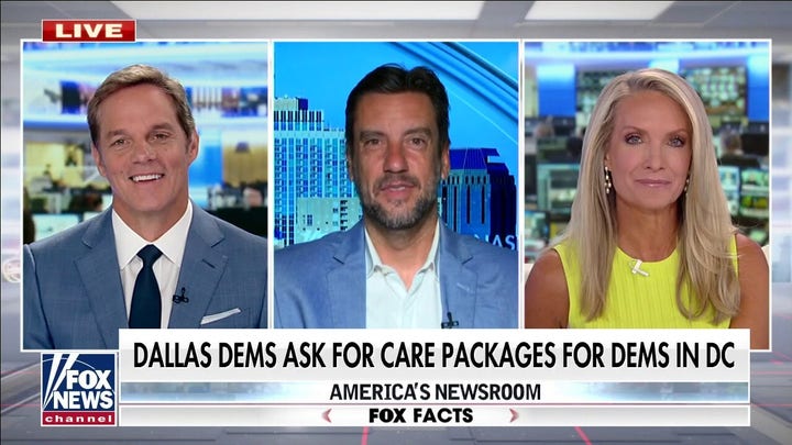 Clay Travis sounds off on 'tone-deaf' Texas Dems asking for care packages
