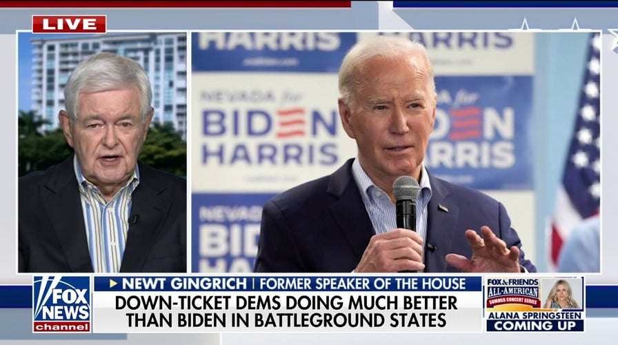 Newt Gingrich urges Trump to use humor with Biden at debate as opposed to anger