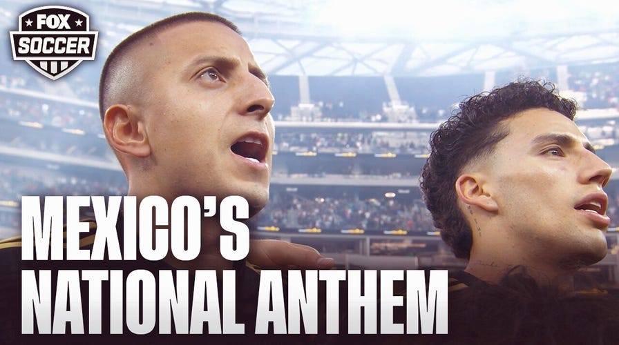 Mexico's National Anthem ahead of CONCACAF Gold Cup Opener | FOX Soccer