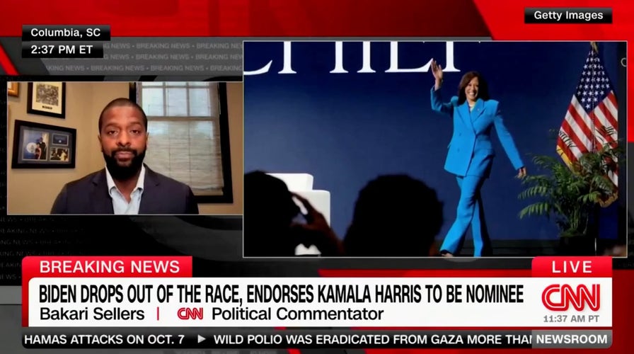 CNN analyst says Democrat voters are 'pissed off' at party leadership for pressuring Biden to withdraw