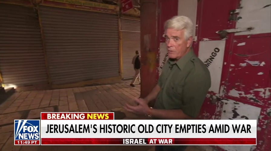 Jerusalem's historic city now a ghost town amid Israel-Hamas war