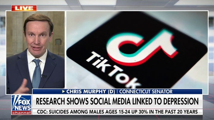Social media should be held accountable for ‘intentionally addicting’ America’s children: Sen. Chris Murphy