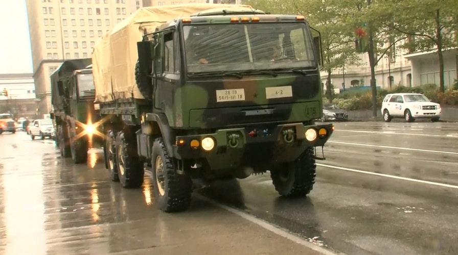 National Guard arrives in Philadelphia