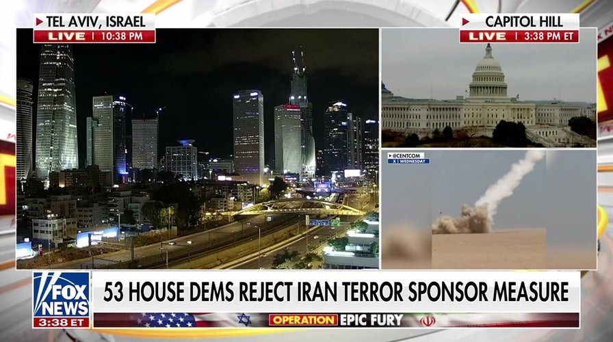53 Dems vote against declaring Iran a state sponsor of terror