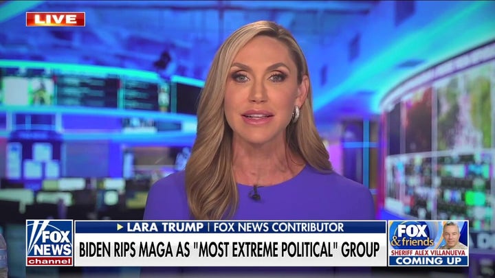 Lara Trump slams Biden's comment on 'MAGA crowd'