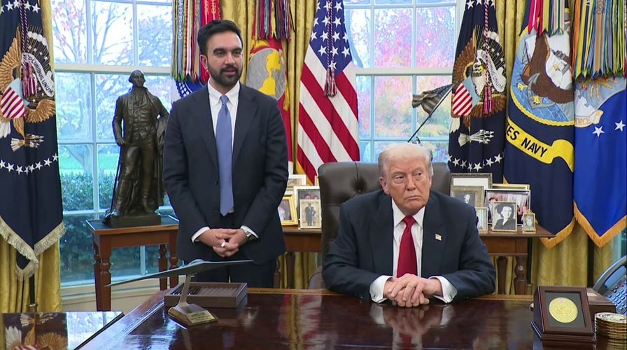 Trump reveals 'one happening  successful  common' helium  has with Mamdani aft  chummy meeting