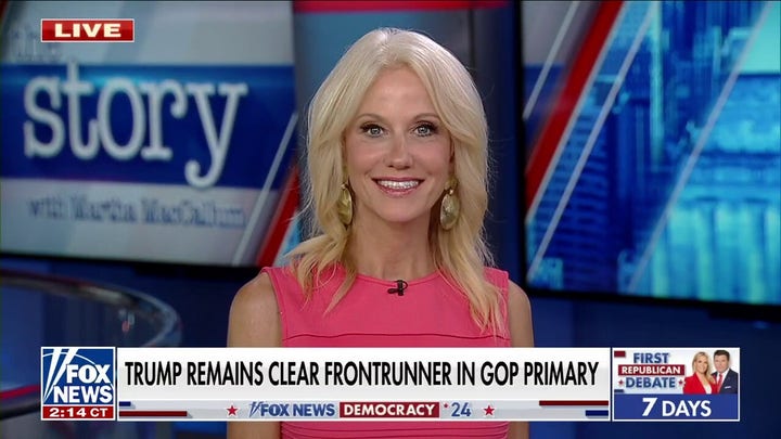 GOP hopefuls will have to take on Trump ‘hammer and tong’: Kellyanne Conway