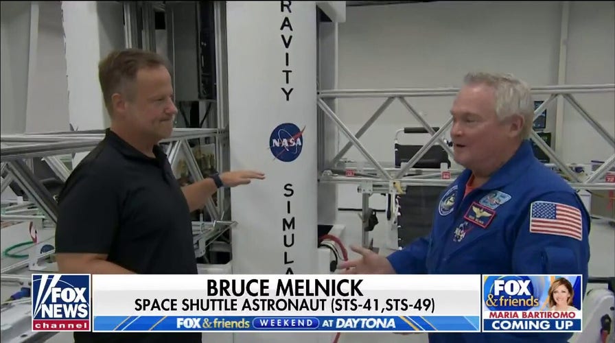 Rick gets a tour of the Kennedy Space Center