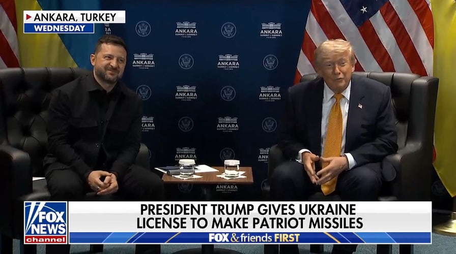 President Trump gives Ukraine license to make Patriot missiles