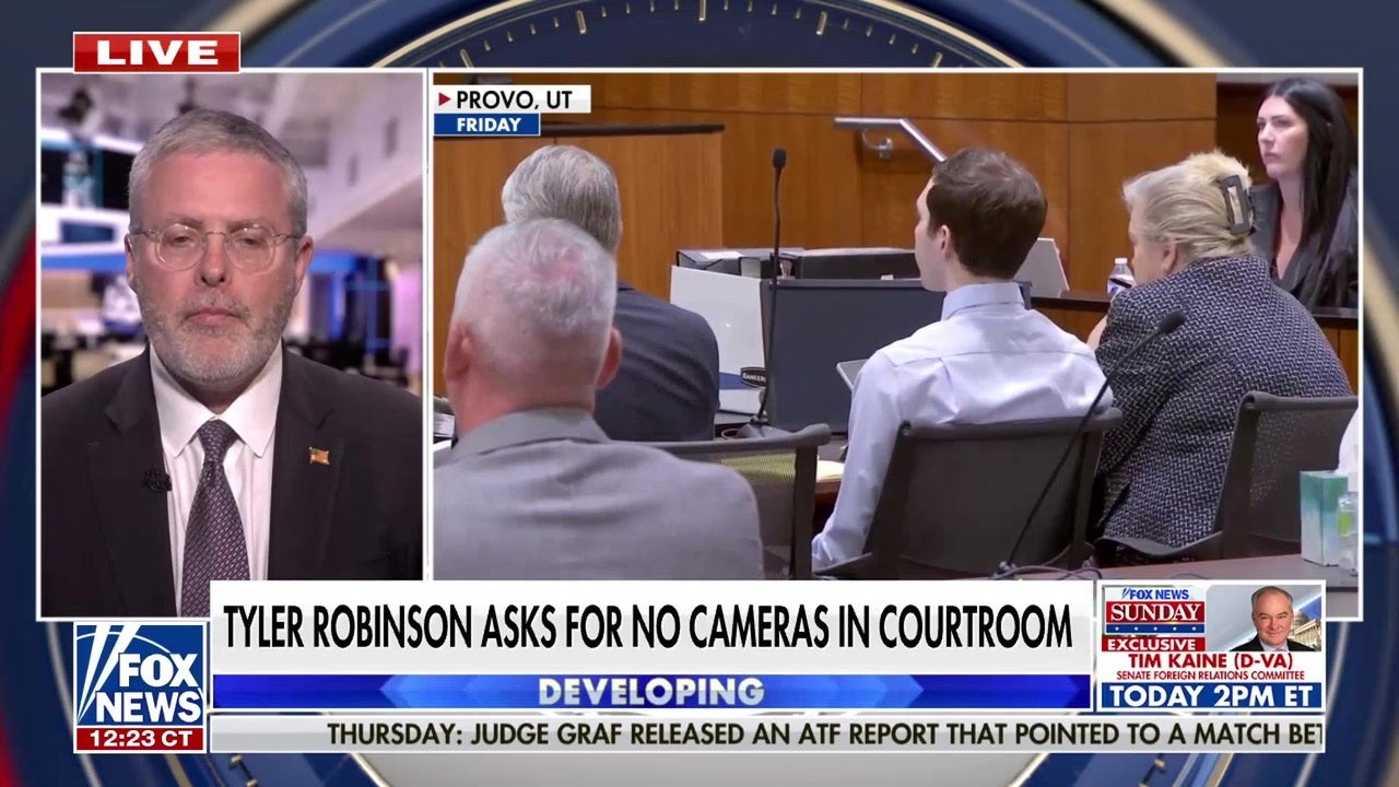Tyler Robinson seeks to ban cameras in courtroom