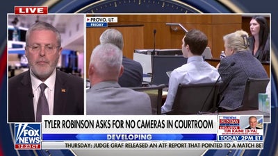 Tyler Robinson seeks to ban cameras in courtroom