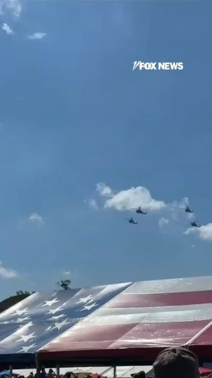 Marine Corps VIPER gunships SOAR over National Mall