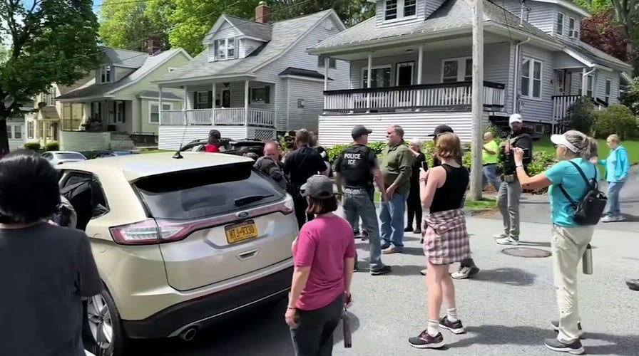 Massachusetts ICE arrest disrupted by 'unruly' crowd