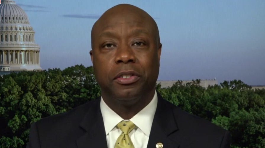 <a data-cke-saved-href="https://www.foxnews.com/person/s/sen-tim-scott" target="_blank" href="https://www.foxnews.com/person/s/sen-tim-scott">Tim Scott: We don't need less money for the&nbsp;police,&nbsp;we need more</a>