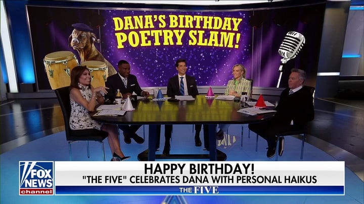 'The Five' celebrates Dana Perino's birthday with a poetry slam