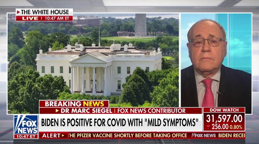 Dr. Siegel on Biden testing positive for COVID after trip to Middle East