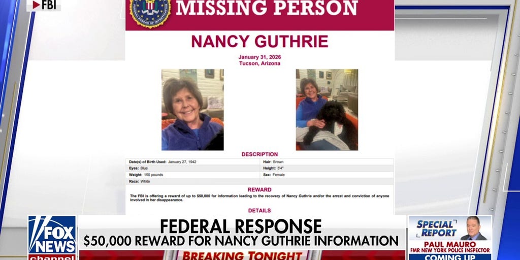 FBI, other federal agencies aiding search for Nancy Guthrie